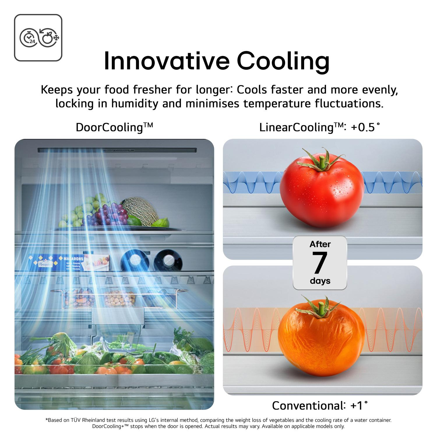 LG GMBS30SEPY 83.5cm 60/40 Total No Frost American Fridge Freezer - Silver full image