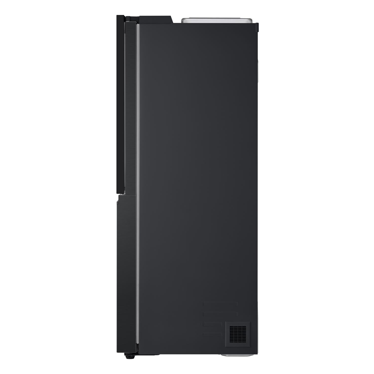 LG GSXE91EVAD 91.3cm Frost Free American Fridge Freezer - Essence Black Steel full image