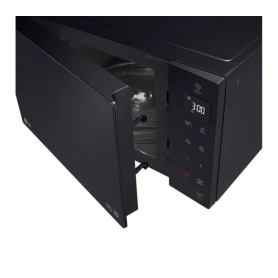 LG MH6535GIS Microwave Oven with Grill and Touch Control Panel - Black - 1