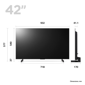 LG OLED42C34LA_AEK 42" 4K Smart OLED TV - 1