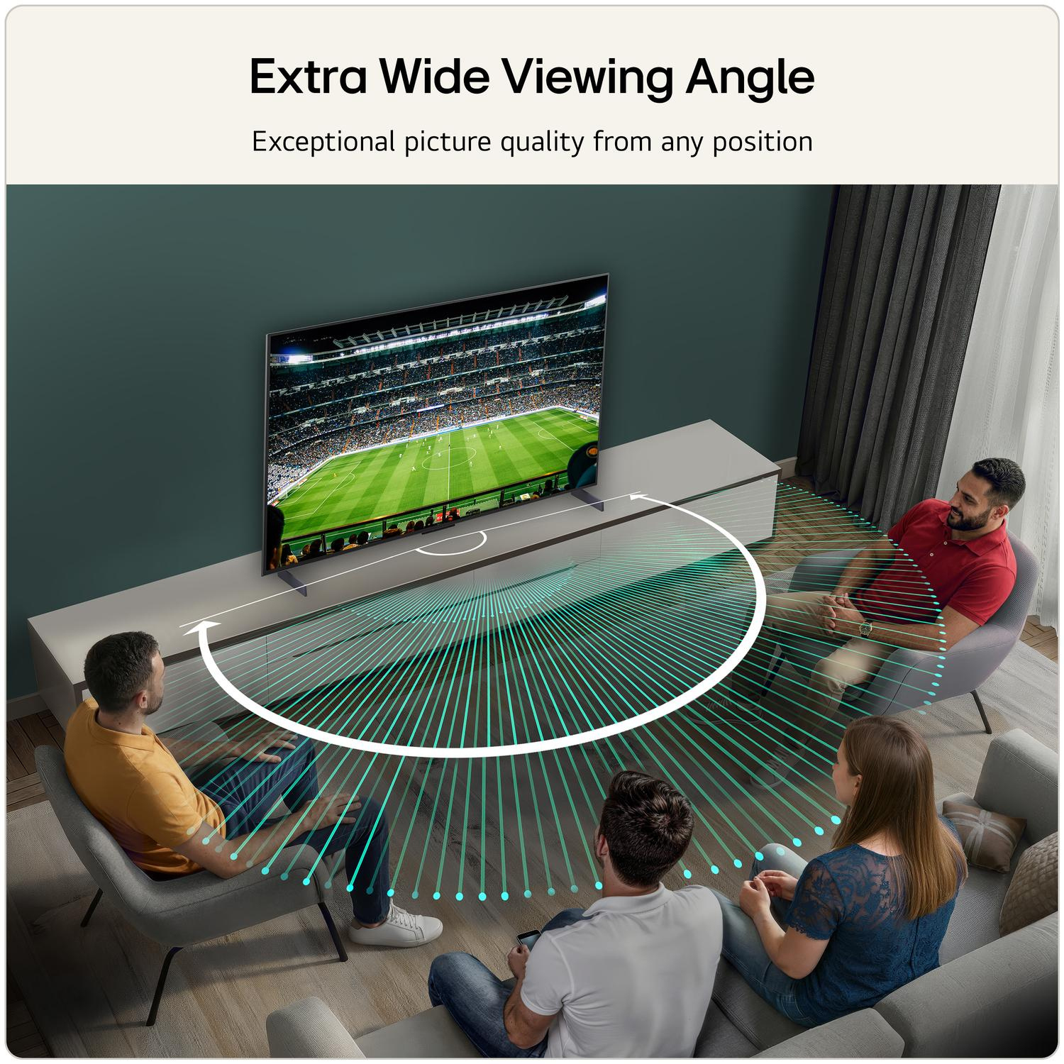 LG OLED42C66LB.AEK 42" 4K OLED Smart TV - Dark Titan Silver full image