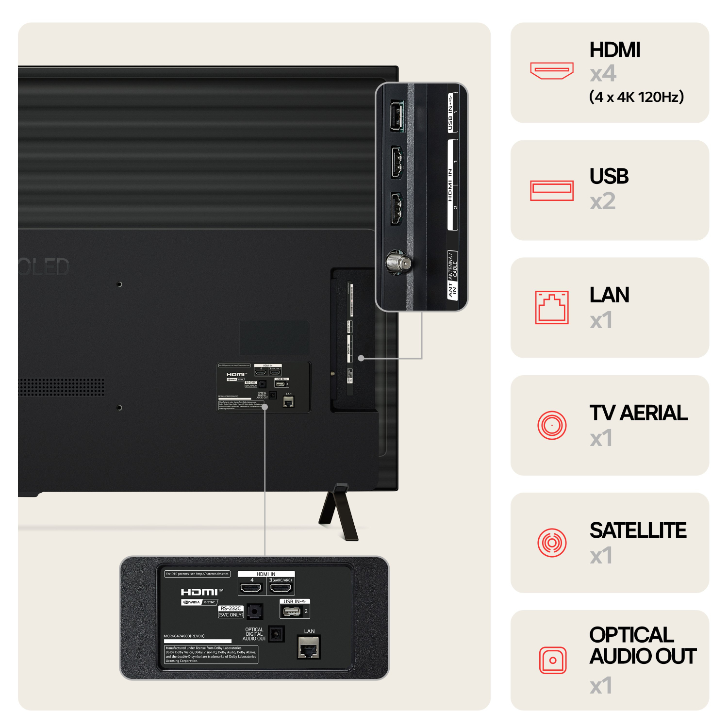 LG OLED55B46LA.AEK 55" 4K OLED Smart TV full image