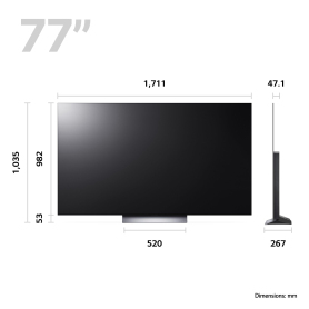 LG OLED77C36LC_AEK 77" 4K OLED Smart TV - 3