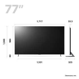 LG OLED77Z39LA_AEK 77" 8K Smart OLED TV - 4