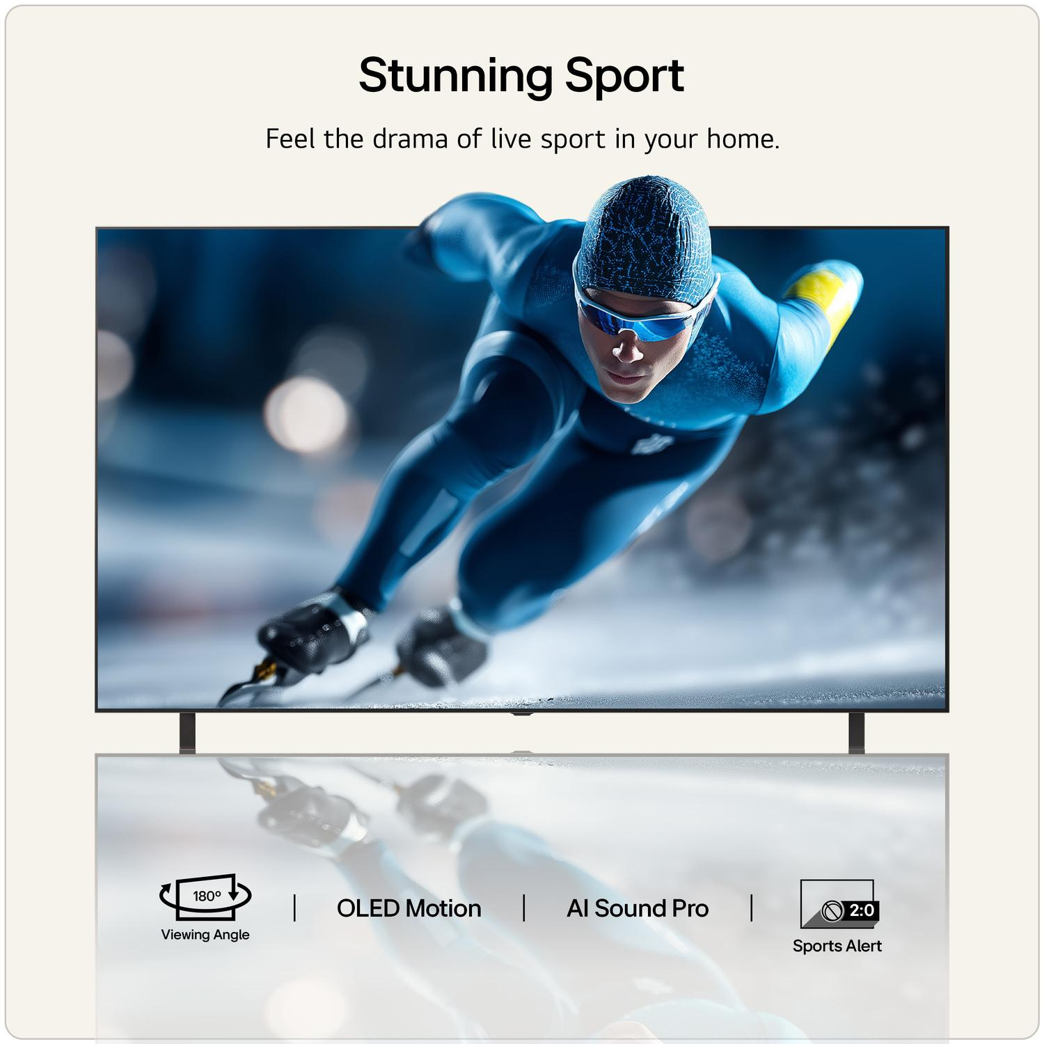 LG OLED83B6ELB.AEK 83" 4K OLED AI Smart TV full image