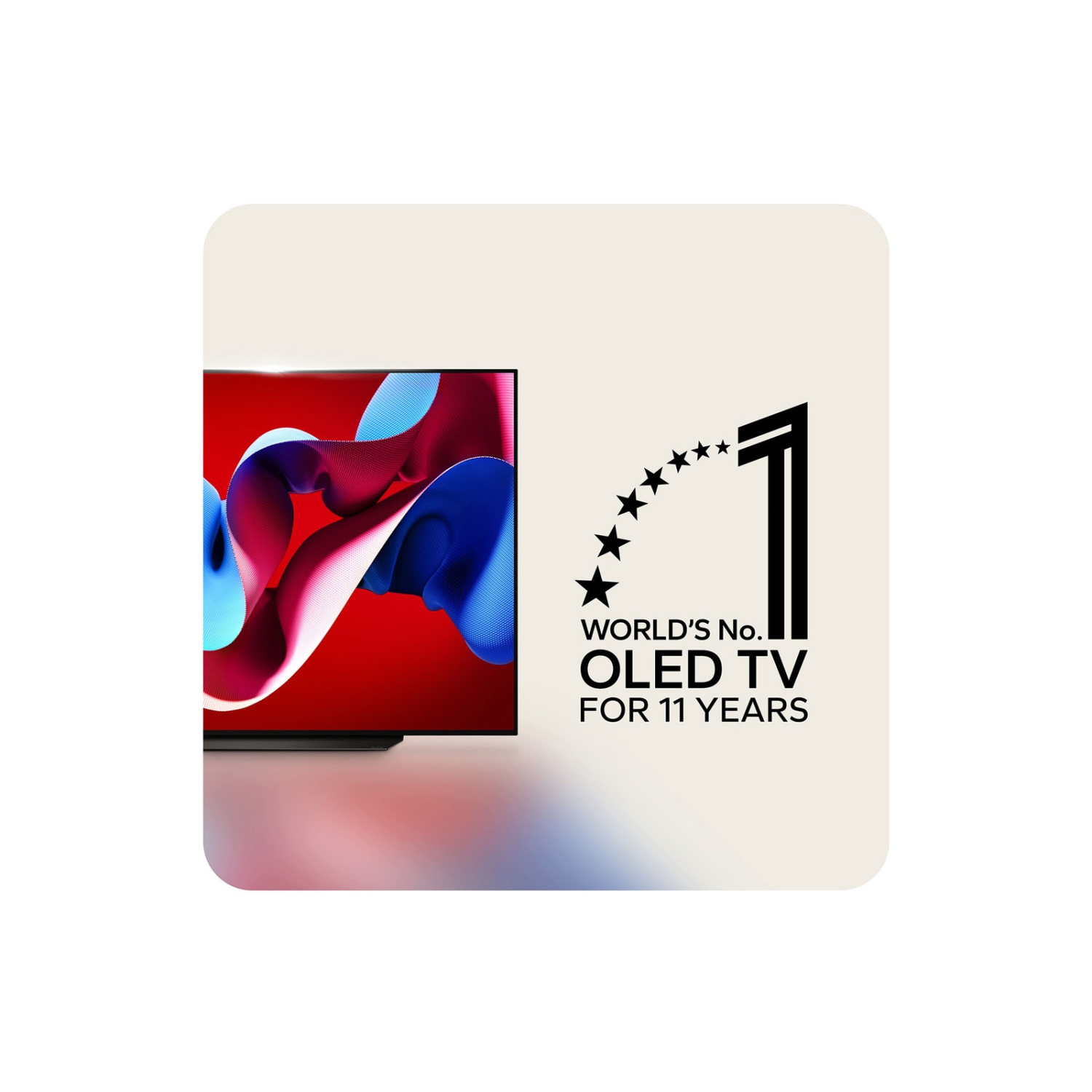 LG OLED83C44LA.AEK 83" 4K OLED Evo C4 Smart TV - Umber Brown full image