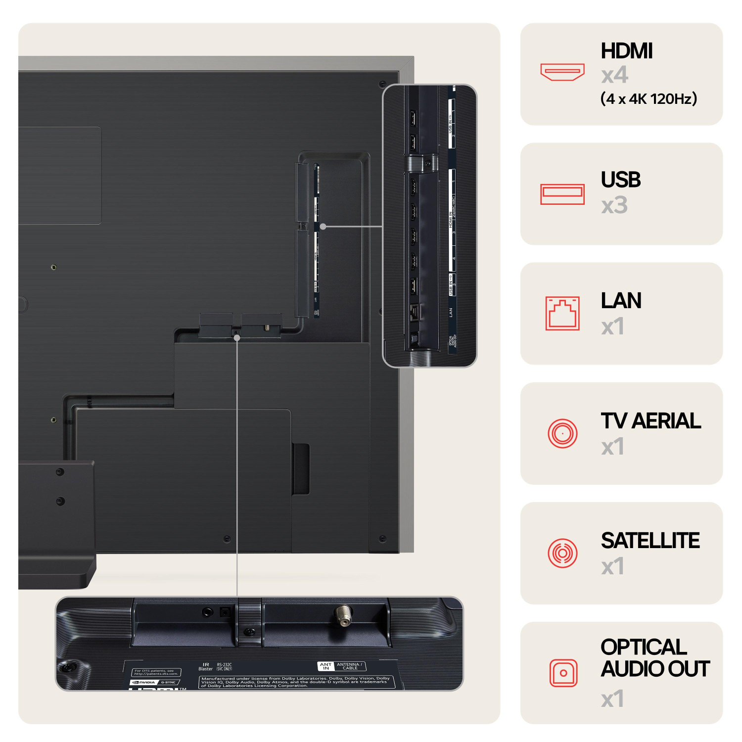 LG OLED83G45LW.AEK 83" 4K OLED EVO Smart TV full image
