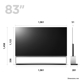 LG OLED88Z39LA_AEK 88" 8K OLED Smart TV - 4
