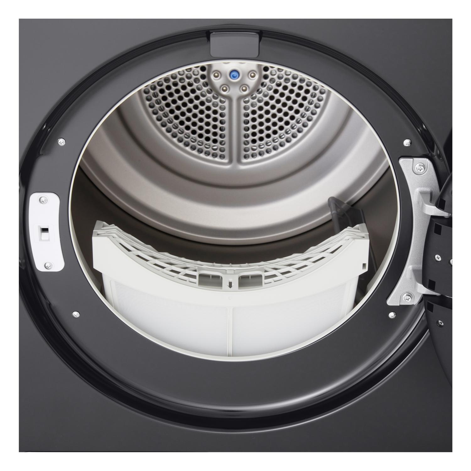 LG RHX1009NMK 9kg Heat Pump Tumble Dryer - Slate Grey full image