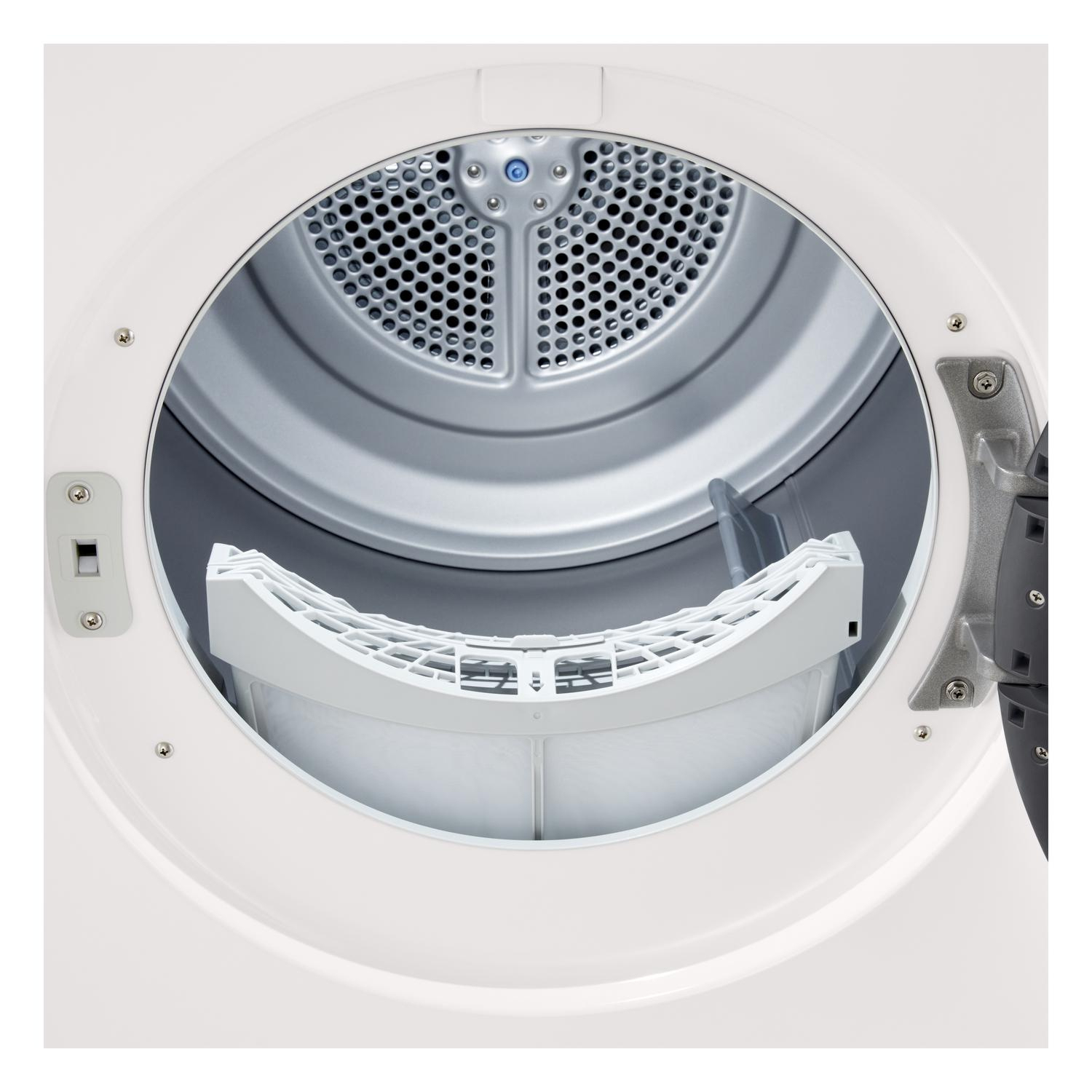 LG Series 2 ThinQ RHX1009NWK 9 kg Heat Pump Tumble Dryer - White full image