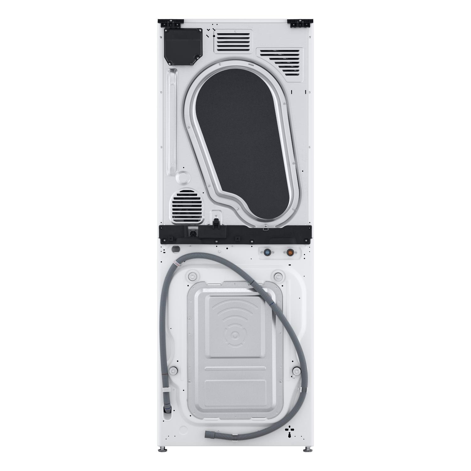 LG WT1210WWF 12kg Wash 10kg Dry 1400rpm Washer Dryer Tower - White full image