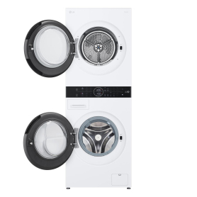 LG WT1210WWF 12kg Wash 10kg Dry 1400rpm Washer Dryer Tower - White