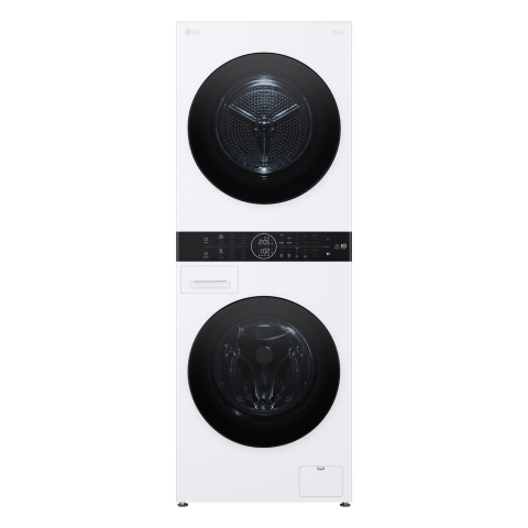 LG WT1210WWF 12kg Wash 10kg Dry 1400rpm Washer Dryer Tower - White