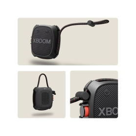 LG XG2TBK.CEUSLLK Go XG2 Portable Bluetooth Speaker - Black - 5