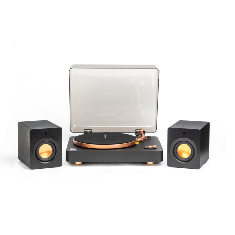 Mitchell Acoustics uStream Groove Turntable with Speakers