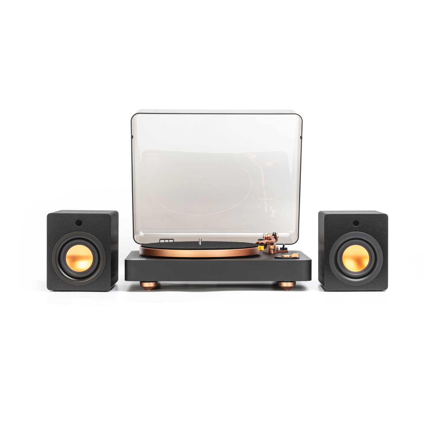 Mitchell Acoustics uStream Groove Turntable with Speakers full image