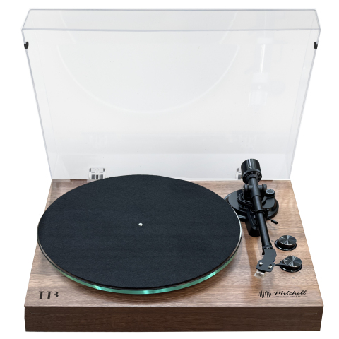 Mitchell Acoustics UStream TT3 Bluetooth Vinyl Turntable - Walnut