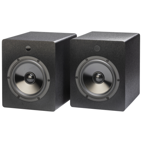 Mitchell Acoustics UStream Two Active stereo wireless Speakers - Black