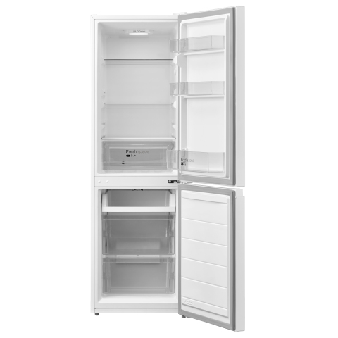 Midea MDRB254FGE01 47cm Wide 60/40 Total No Frost Fridge Freezer – White