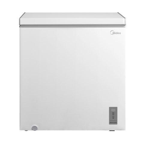 Midea MDRC284FZE01 198 Ltr Static Chest Freezer - White 
