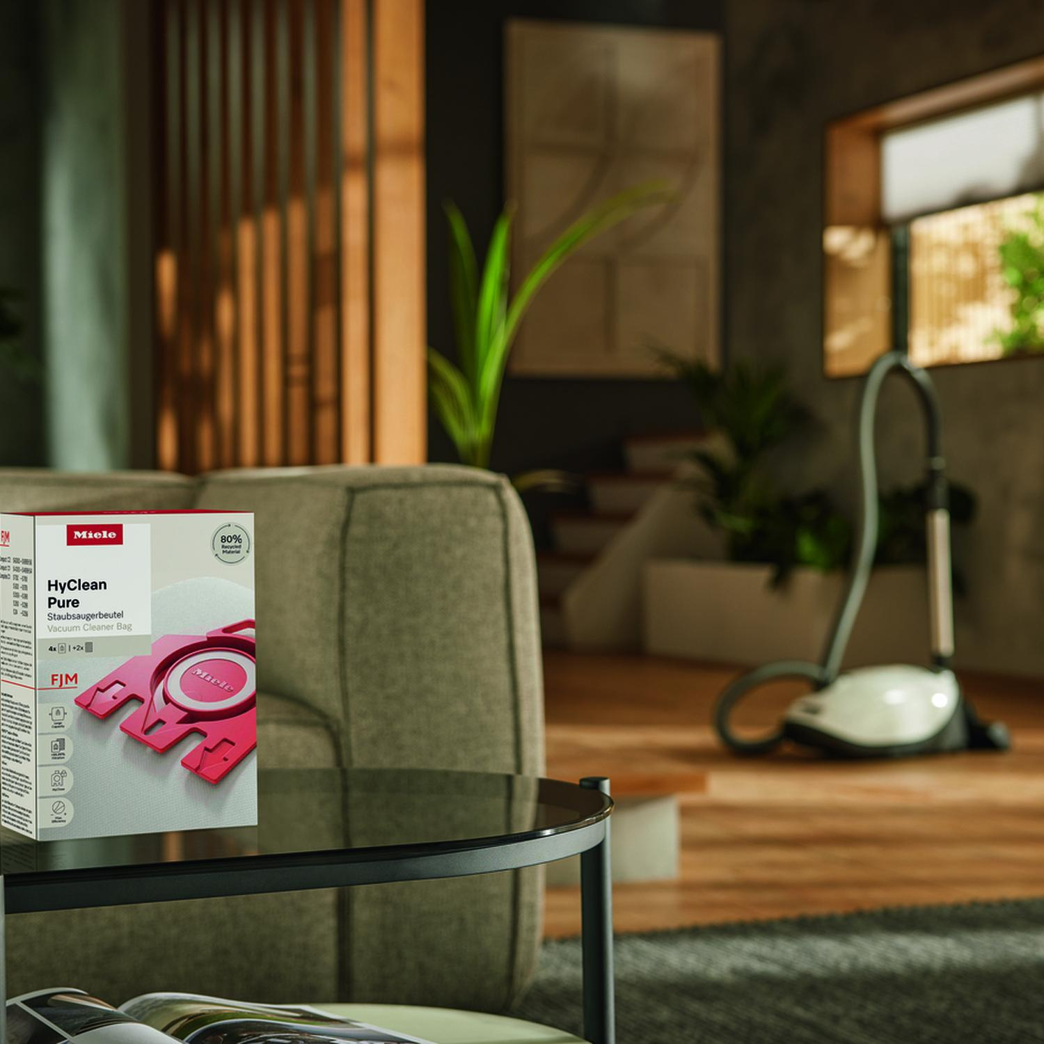 Miele FJMHyCleanPure Vacuum cleaner Bags - 4 Pack full image