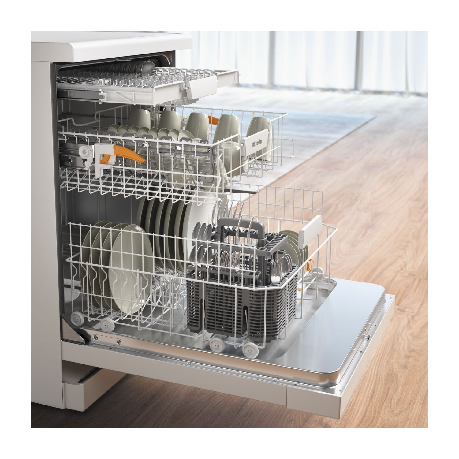 Miele G 5611 SC Dishwasher - Brilliant White - 14 place settings full image