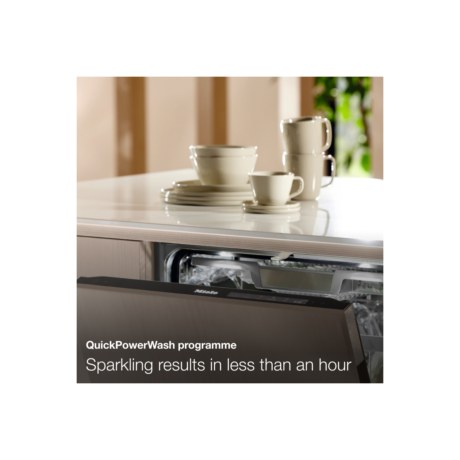 Miele G 5611 SC Dishwasher - Brilliant White - 14 place settings full image