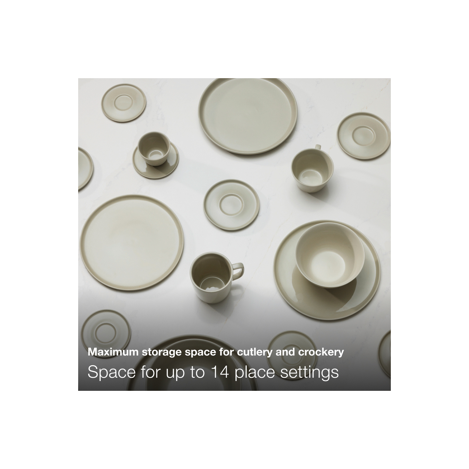 Miele G 5611 SC Dishwasher - Brilliant White - 14 place settings full image