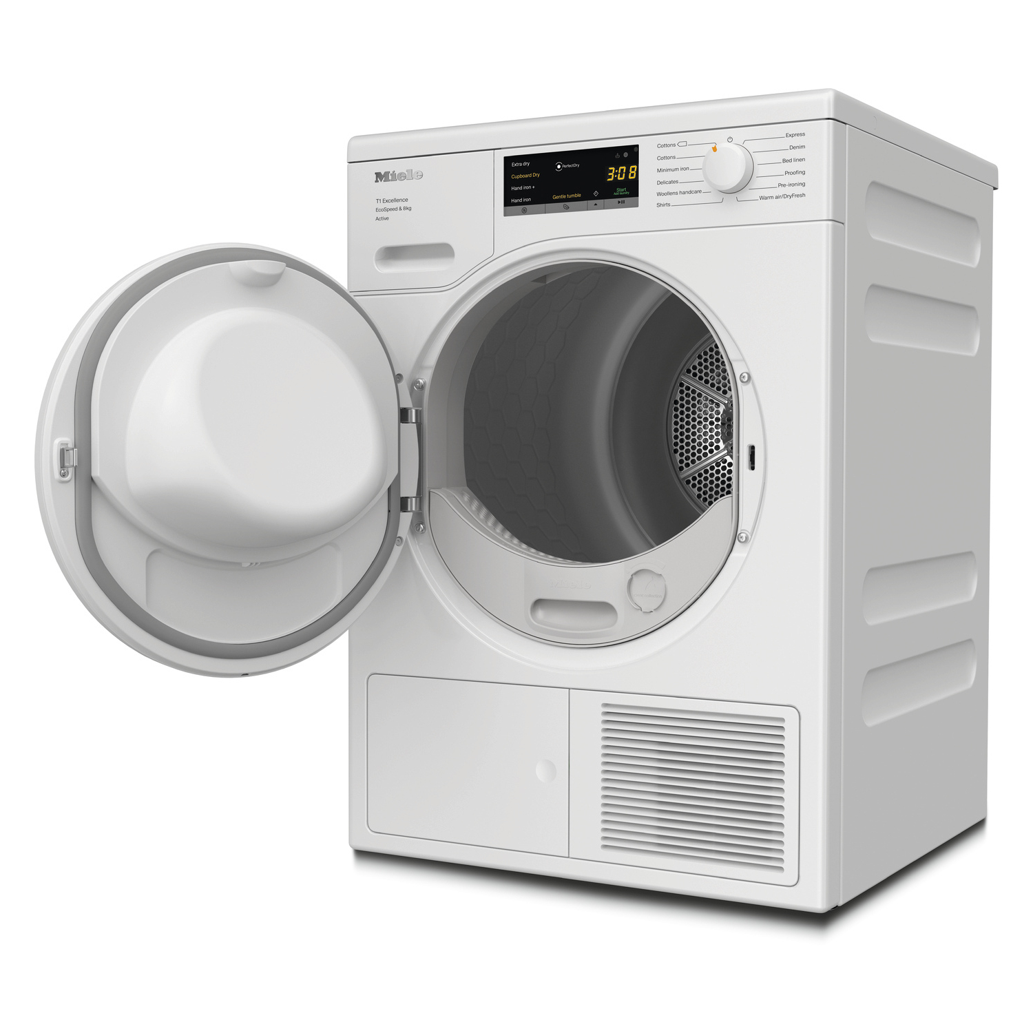 Miele TEA525 8kg Heat Pump Tumble Dryer - White full image