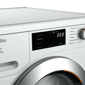 Miele TEH785 WP 9kg Heat Pump Tumble Dryer - White - 2