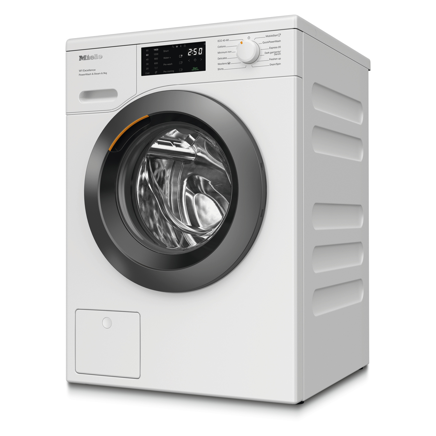 Miele WED385 WCS 9kg 1400 Spin Washing Machine - White full image