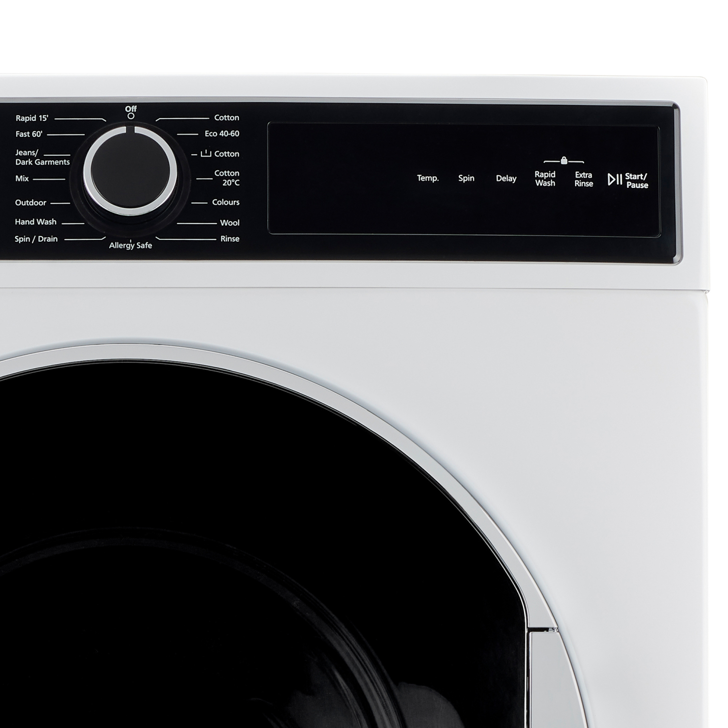 Montpellier MWM814BLW 8kg 1400 Spin Washing Machine - White full image