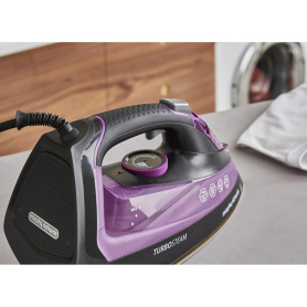 Morphy Richards 303140 Turbosteam 2800W Steam Iron - Purple - 8