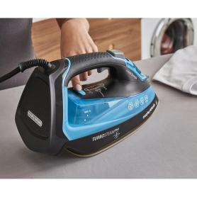 Morphy Richards 303210 Turbosteam 3100w Pro Digital Intellitemp Iron - Blue - 4