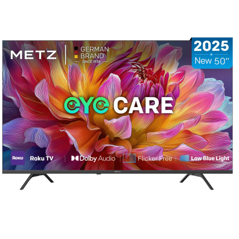 Metz 50MRF6000ZUK 50" 4K DLED Smart TV - Black