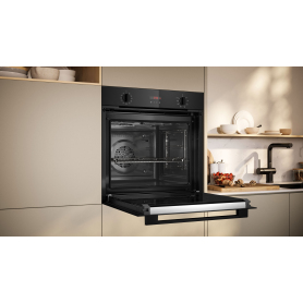 Neff B2DCG7AK3B 59.4cm Built In Electric Single Oven - Black - 6