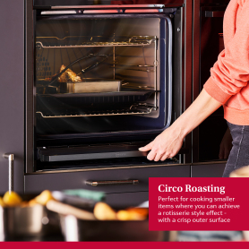 Neff B3ACE4AN3B 59.4cm Built In Electric Single Oven - Stainless Steel - 5