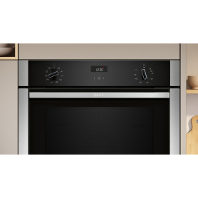 Neff B3ACE4AN3B 59.4cm Built In Electric Single Oven - Stainless Steel - 9