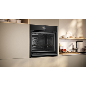 NEFF B54CR71G0B 60cm Slide and Hide Built In Electric Single Oven - 3