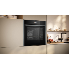 NEFF B54CR71G0B 60cm Slide and Hide Built In Electric Single Oven - 2