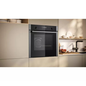 Neff B6ACH7AN7B Slide & Hide 59.4cm Built-in Electric Single Oven - Stainless Steel - 3