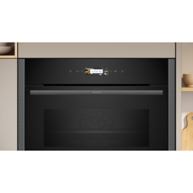 NEFF C24MR21G0B  Built In Compact Oven with microwave function - 4