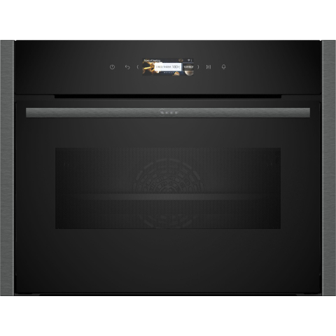 NEFF C24MR21G0B Built In Compact Oven with microwave function