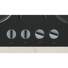 Neff T26PIP4S0 59cm Gas Hob - Black - 3