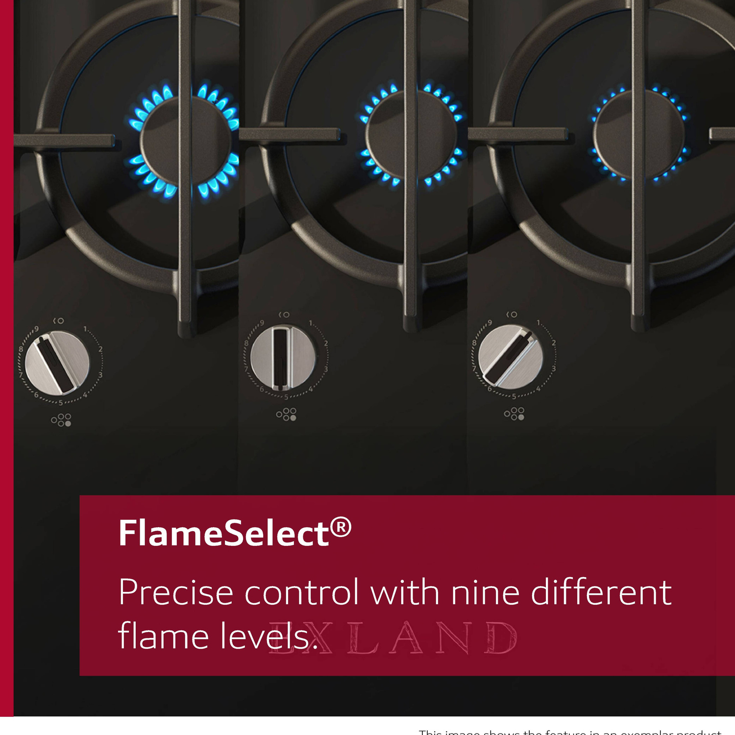Neff T27PIQ4S0 75.2cm Gas Hob - Black full image