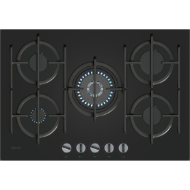 Neff T27PIQ4S0 75.2cm Gas Hob - Black