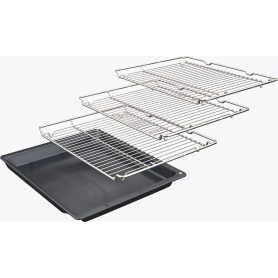 Neff U1ACE2AN3B 59.4cm Built In Electric Double Oven - Stainless Steel - 3