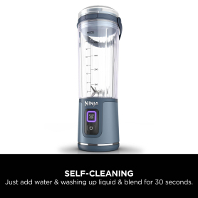 Ninja BC151UKNV Ninja Blast Cordless Portable Blender - Denim Blue - 4