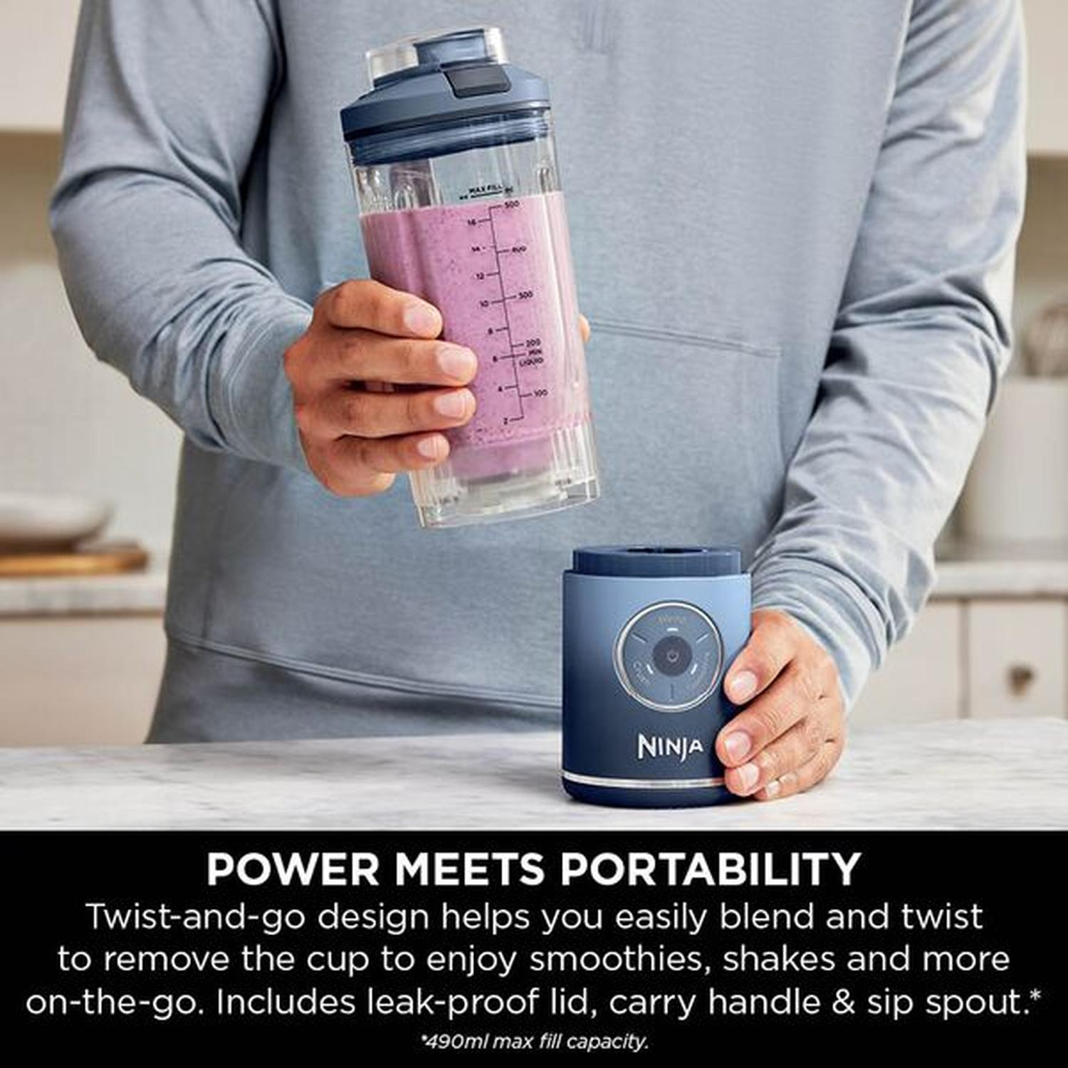 Ninja BC251UKNV Compact Portable Rechargeable Blender - Navy full image