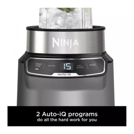 Ninja BN500UK Motorised Compact Blender with Auto-iQ &ndash; Dark Grey - 1
